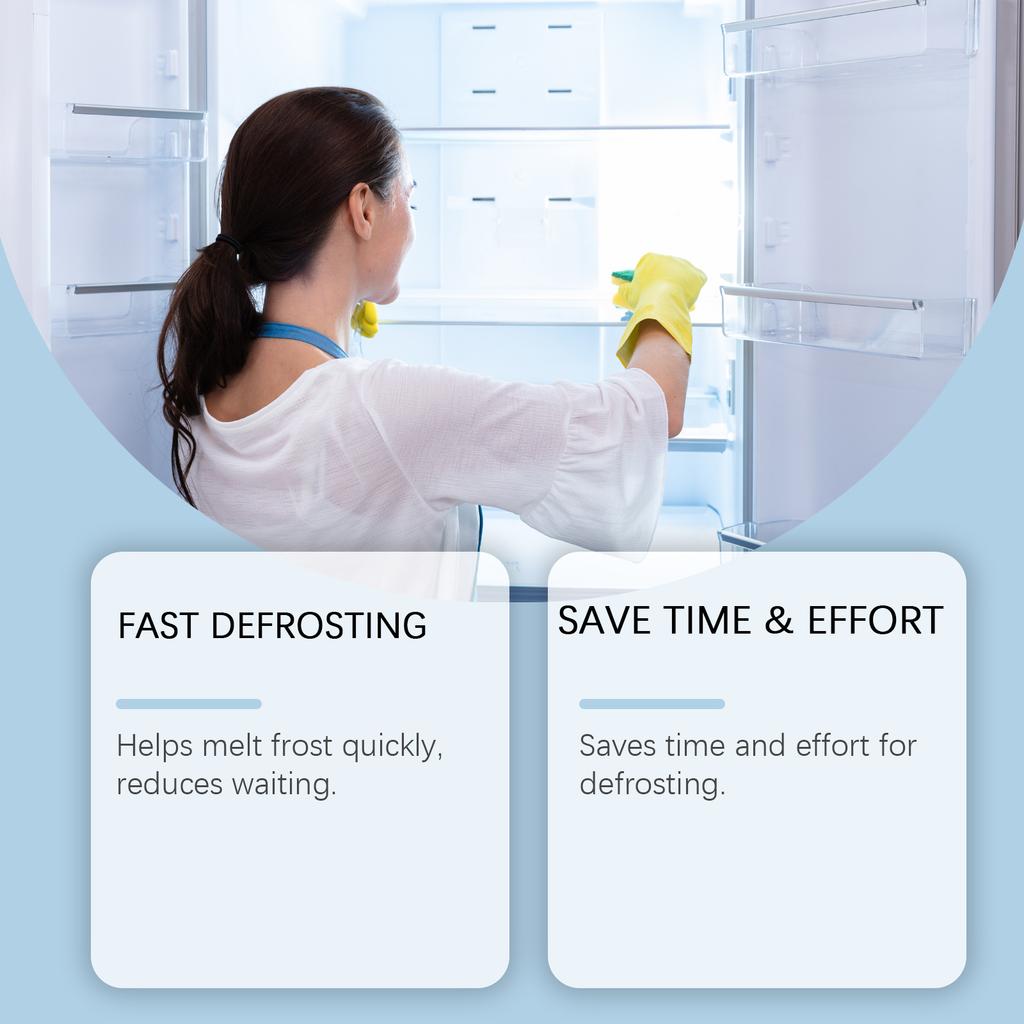 Refrigerator Defrost Household Cleaning Refrigerator Freezer Snow Melting And Ice Removal Reusable Deicer120ml