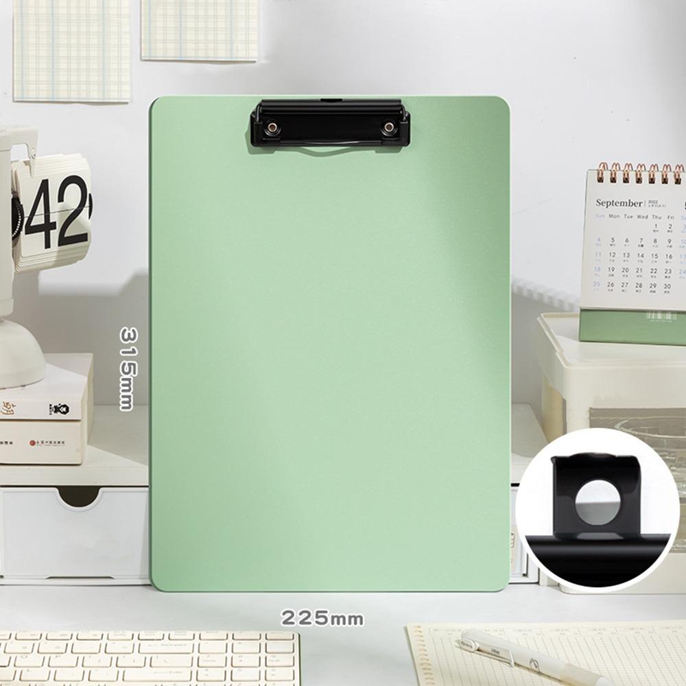 With Low Profile Gold Clip A4 Writing Clipboard Writing Tablet Writing Sheet Pad File Folder Board Clamp Document Folder 1670₽