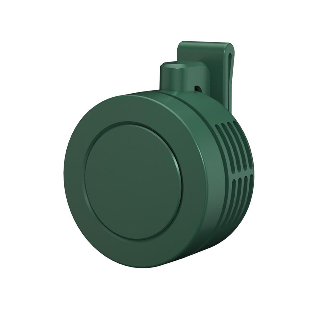 

1 шт. мини-клипса вентилятор на шею поясной вентилятор с воздушным охлаждением USB персональный уличный вентилятор для рыбалки настольный вентилятор LXY зелёный