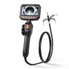 VEVOR Articulating Borescope Camera with Light, Two-Way Articulated Endoscope, 6.2mm Slim Lens, 4.3" IPS Screen, 8X Zoom