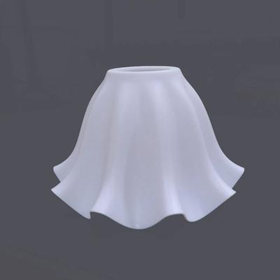 1Pcs E27 Plastic Bell Orchid Lampshade Hanging Lamp Accessories Table Parts DIY Wall Night Restaurant Chandelier Replacement