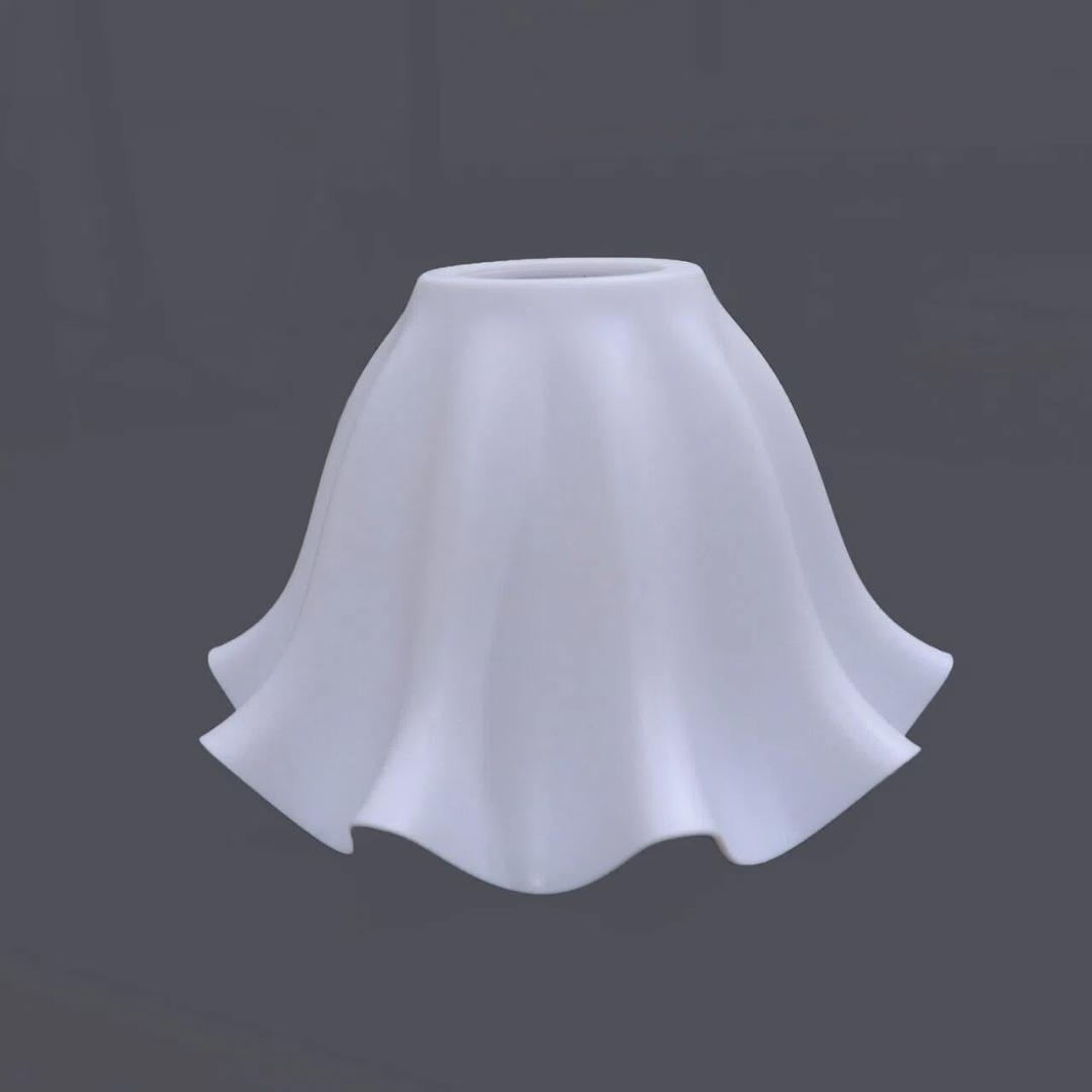 

E27 Plastic Bell Orchid Lamp Cover DIY Replacement for Wall Night Cafe Chandelier - 1Pcs Hanging Lamp Accessories Table Pieces