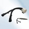 YY Premium-1pc CRIN 4 Pin Fuel Injector Connector Plug Wirng Harness Cable for  Common Rail Injectors Connecting Cables Female