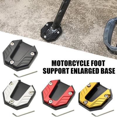 Motosiklet Ayak Ayağı Uzatıcısı Motosiklet Ayak Yan Desteği Park Freni Tabanı Elektrikli Motosiklet Park Ayak Pedi Destek Plakası