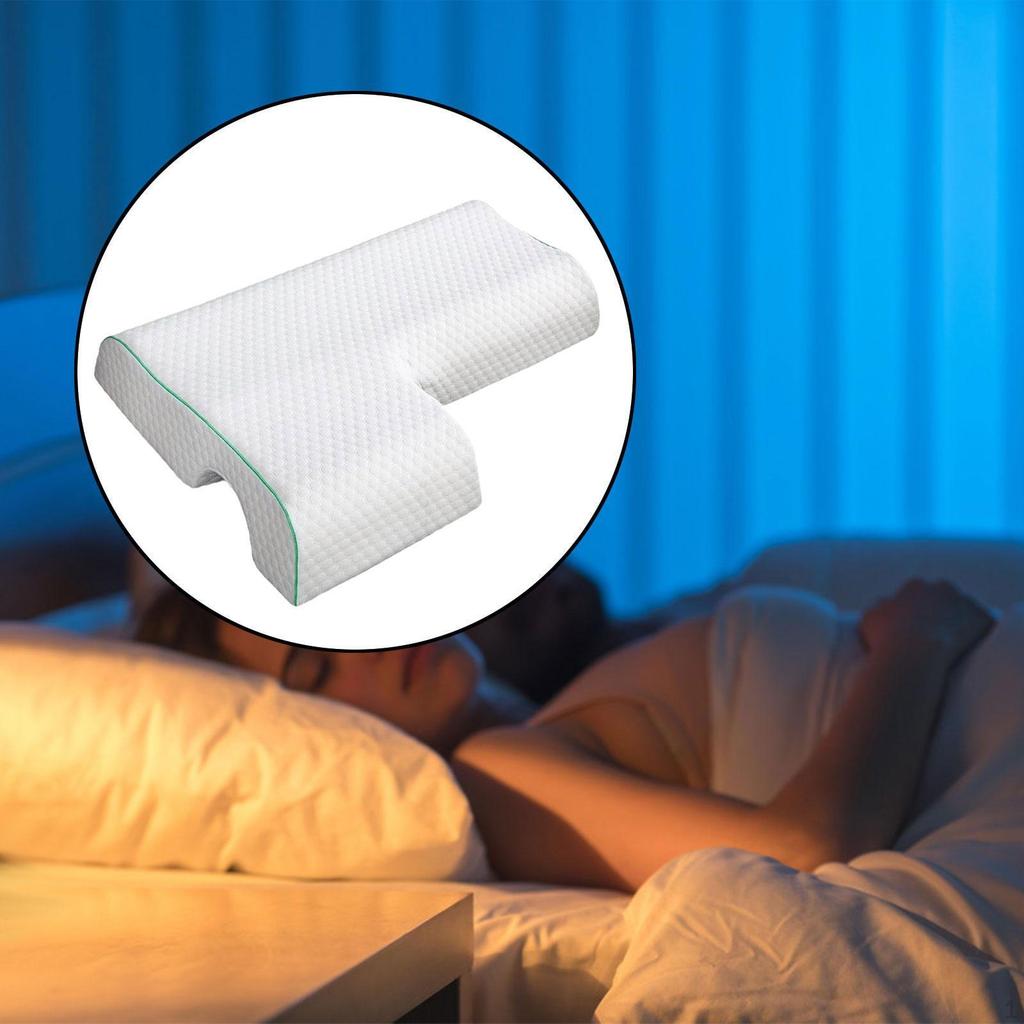 Couples Pillow Hug The Arched of Light Sleep with Memory Foam for Hole