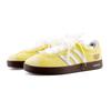 Adidas VL COURT 2.0 Lemon Dream Wander Slip Resistant Abrasion Resistant Low top Skateboard Shoes Unisex Light Yellow HQ1802(Team717-)