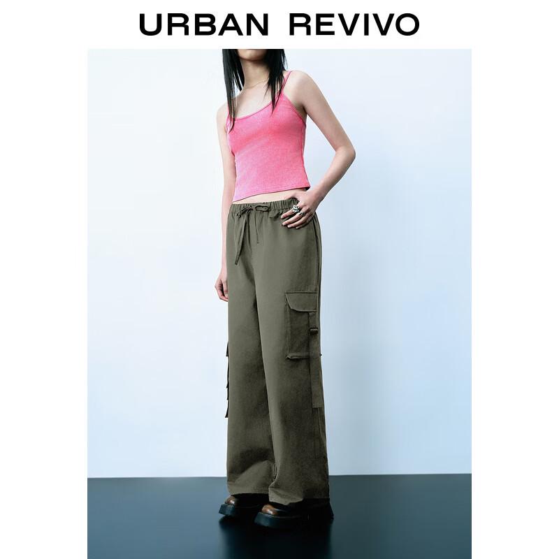 UR Women's Multi-Pocket Cargo Wide-Leg Pants