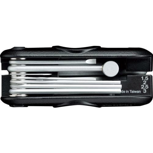 Ibanez Electric Guitar & Bass Multi-Setup Tool (Metric) "Biker's Black" MTZ11-BBK