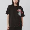 Vans Logo Print Crew Neck Short Sleeve T-Shirt Men Tops Black VN0A4P43BLK