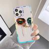 Eyes Art Phone Case for iPhone 11 12 13 Mini Pro Max 14 Pro Max Case shell