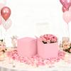 WTEMPO Foldable DIY Paper Gift Boxes  Valentine's Day Wedding Party Decor Treat Boxes Universal Storage Boxes