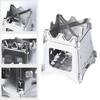 Metal Wood Burning Stove Folding Pocket Stove Wood Furnaces Burners Outdoor Metal Backpacking Stove Easy to Carry
