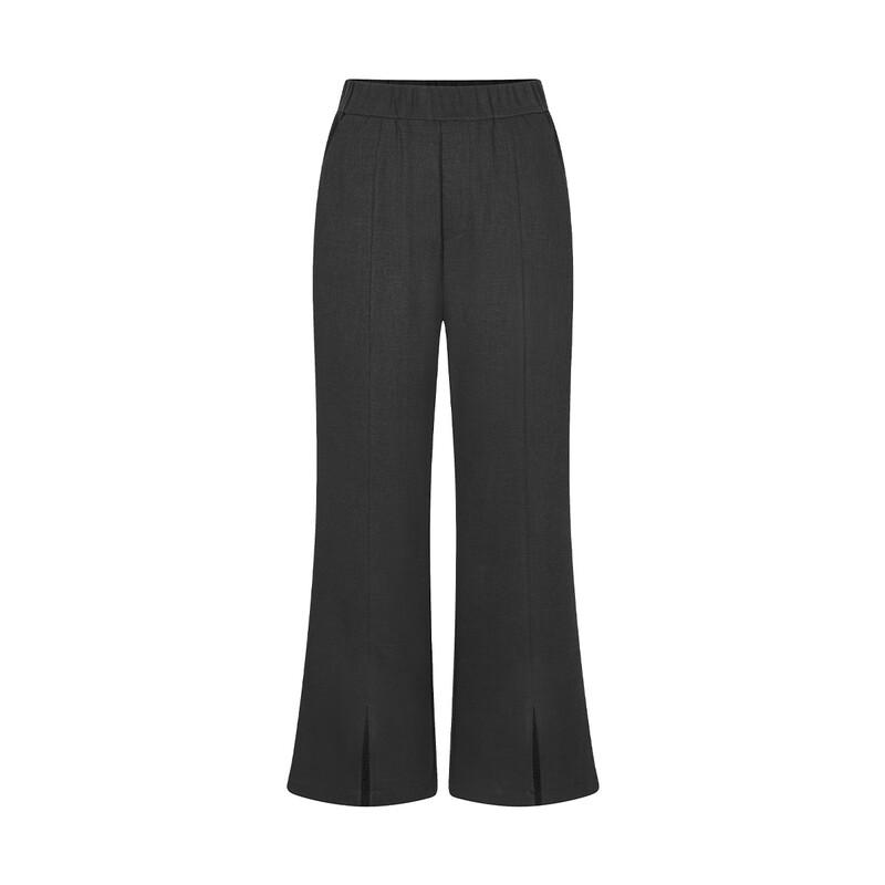 FivePlus Women's Summer High-Waist Cropped Straight-Leg Suit Trousers