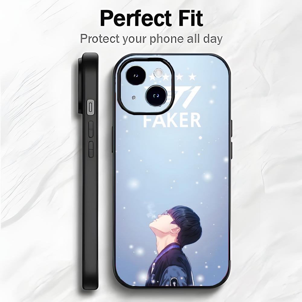 

Skilled Esports Player F-Faker Phone Case Phone Case Soft Packaging Lightweight For iPhone17 16 15 14 13ProMax iphone12promax