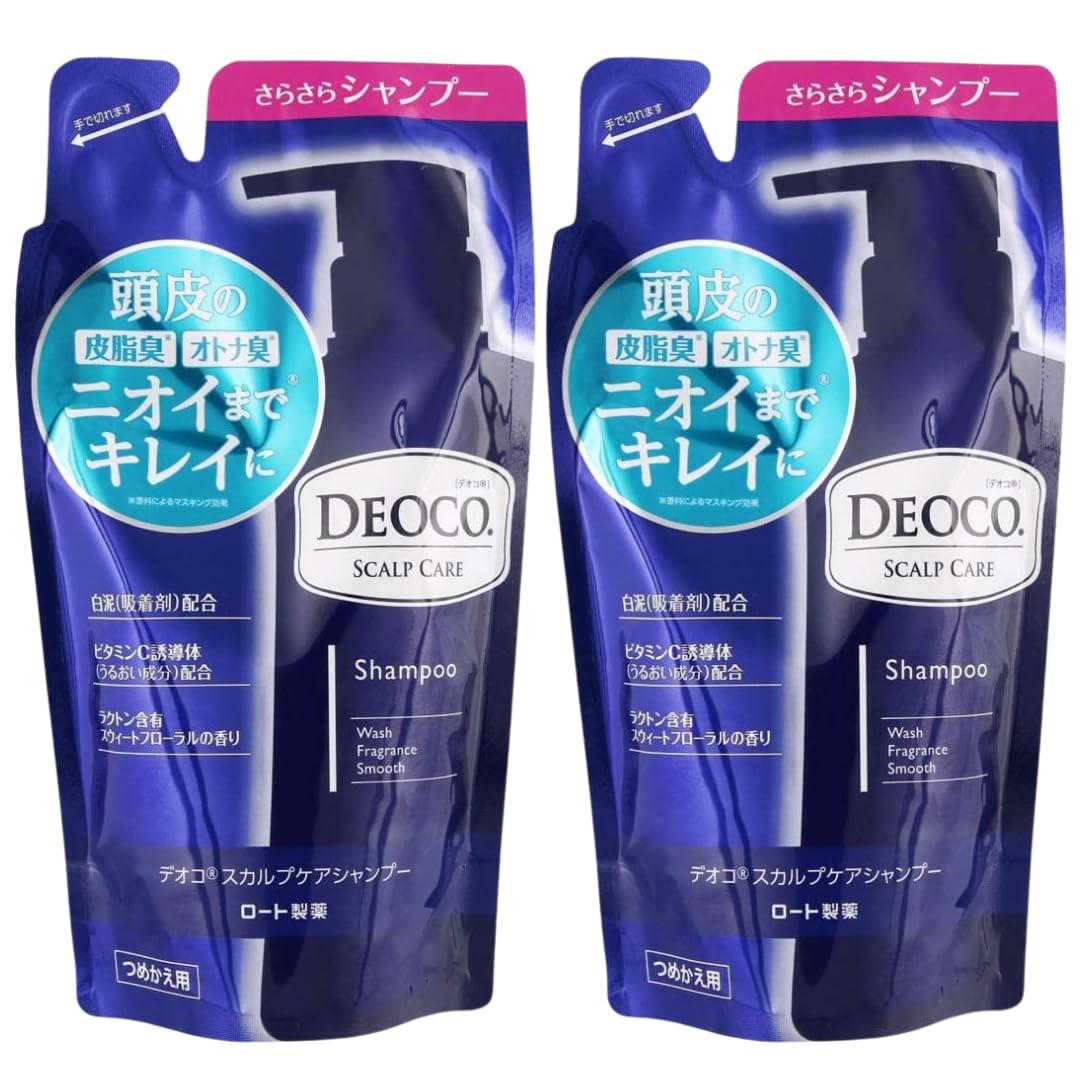 

[Set of 2] Deoco Scalp Care Shampoo Refill 285ml