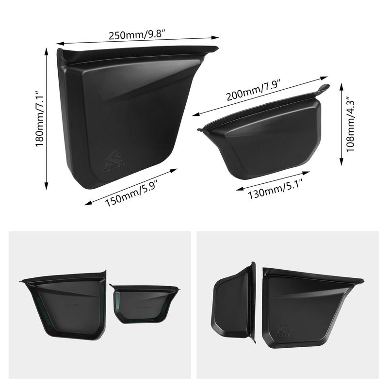 NICECNC For KTM EXC 300 2024 Motorcycle Pair Left Right Fuel Tank Cover Guard EXC 250 EXC 150 2024 XC 250 XC 300 2023-2024