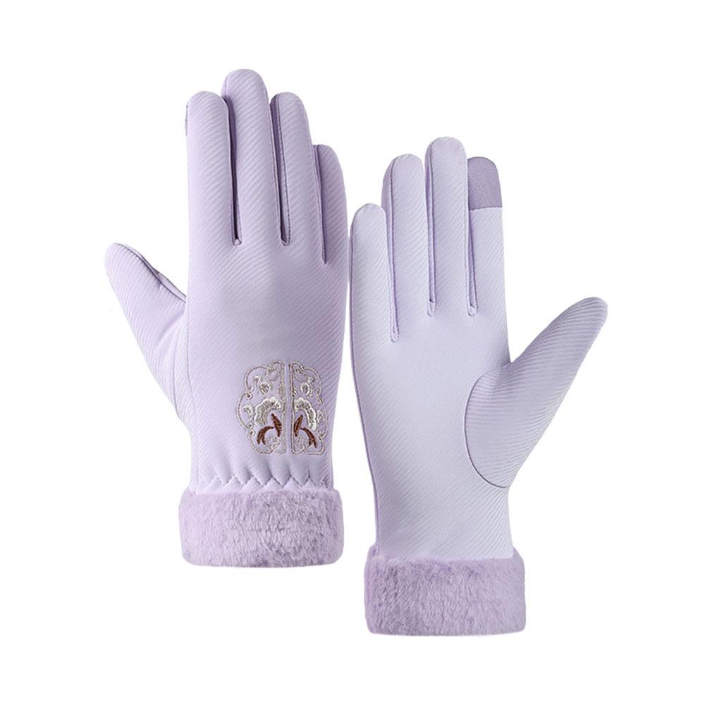 Touchscreen Winter Gloves Warm Outdoor Sports Gloves Fashion Cycling Gloves for Women