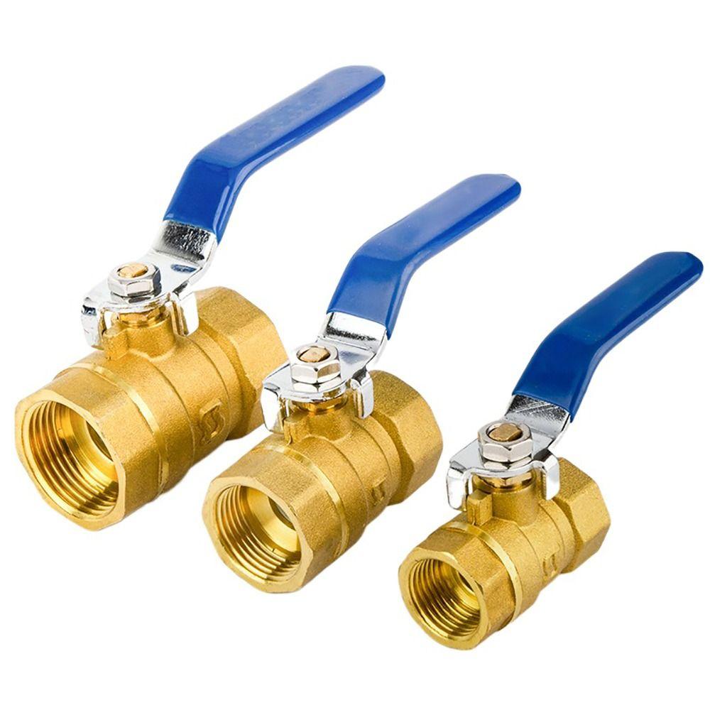 Pure Copper Brass Ball Valve 2P Threaded Ball Valve New Female Valve