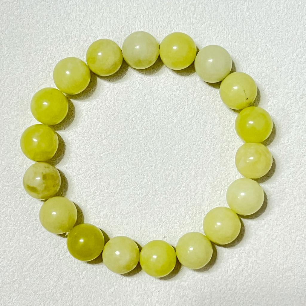 Natural Stone Beaded Bracelets for Women 10mm Round Beads Chalcedony Bangle Handmade Jewelry Gifts