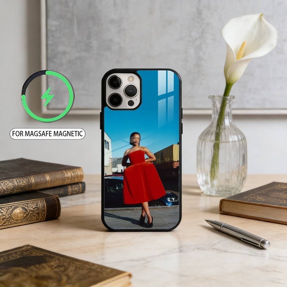 

N-Naomi Actor A-Ackie Magnetic For Magsafe Wireless Charging Phone Case For iPhone17,16,15,14,13,12,11 Plus,Pro Max iPhone17Air