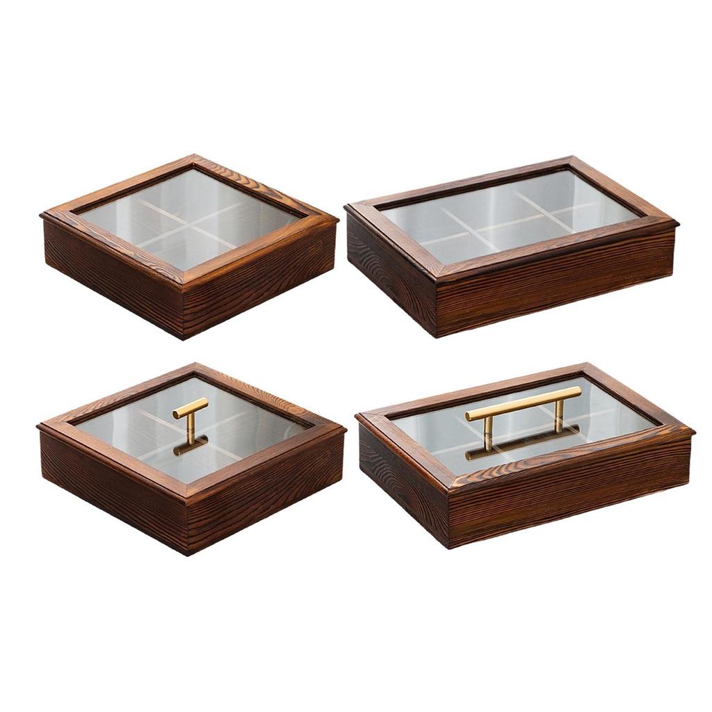 Dry Fruit Platter Tray Divided Serving Tray Snack Box with Lid Practical Decoration Party Serving Platter for Cakes Desserts