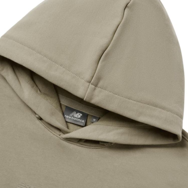 New Balance Lifestyle Casual Hoodie Asia Sizing 'Khaki Green' Men's 5CD37221-LBE