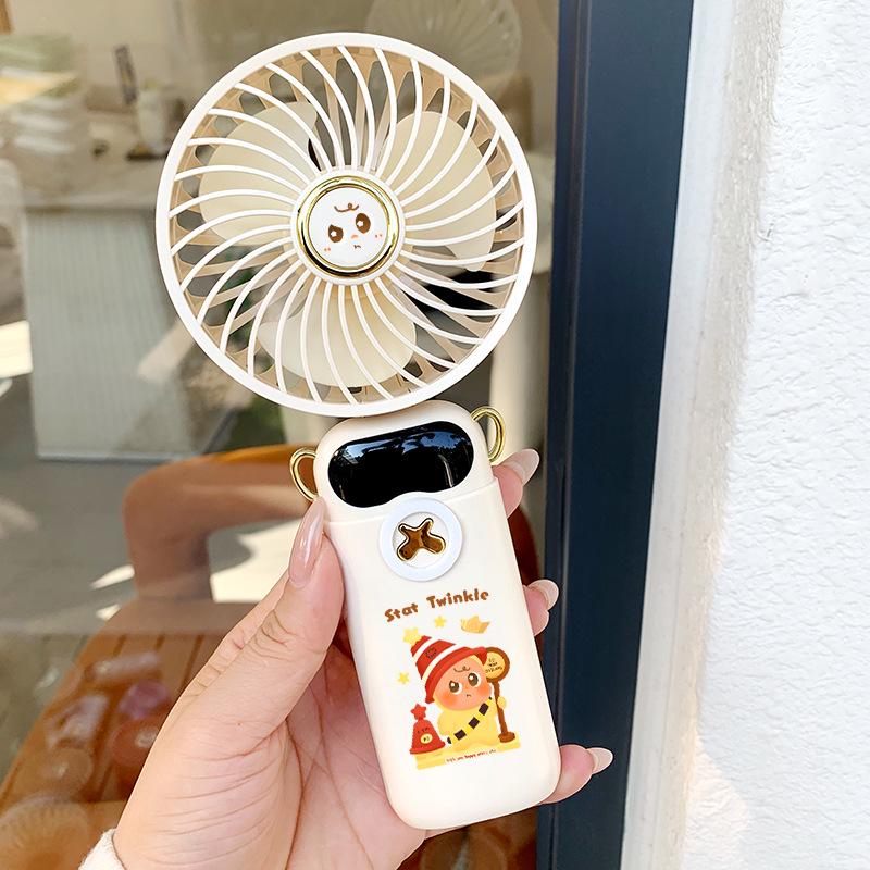 Portable Ultra-Powerful Silent Mini Fan - Personal Outdoor Cooling Device 6-speed/3000 mAh