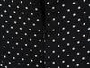 Women's Summer Sleeveless Polka Dot Color Block Cinched Waist Mini Dress