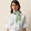 2023 New Fashion Jungle Zebra Diamond Scarf Horse Brand Silk Scarf Woman Luxury Bandana Headband Hijab Foulard Neckerchief Shawl