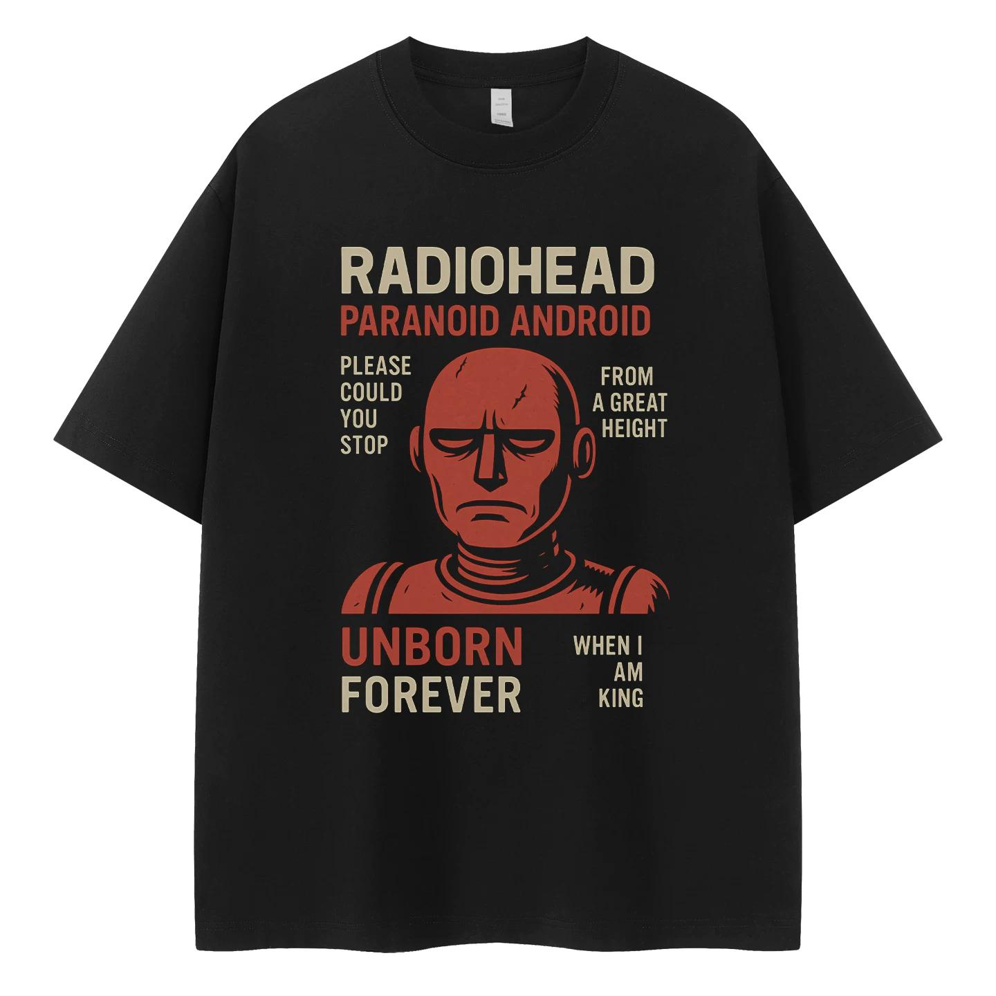 Radiohead T-Shirt, Soft Fabric Casual Daily Wear XXL