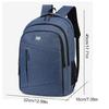 Man Business Backpack Large Capacity Backpack School Bag 17'' Laptop Backpack
