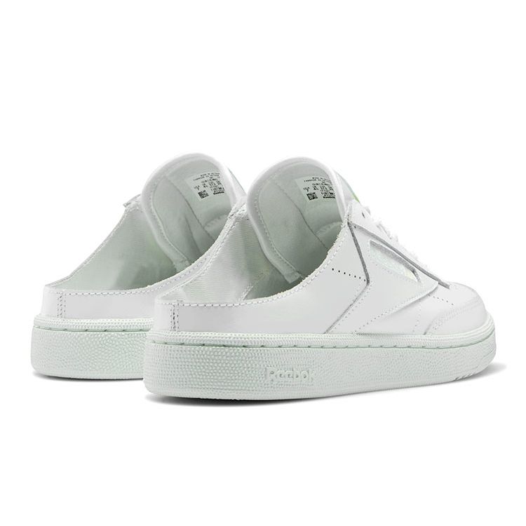 Reebok Club C 85 Mule White Aqua Dust Women Sneakers Footwear-White Energy-Glow GX2500
