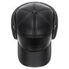 ZHENYUEQI Men's Winter PU Baseball Cap