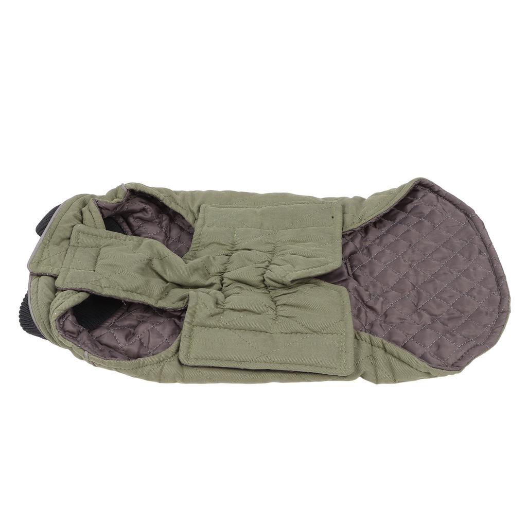 Dog Winter Coat Classic Stylish Thickened Warm Windproof Waterproof Reflective Pet Winter Jacket for Medium Large Dogs