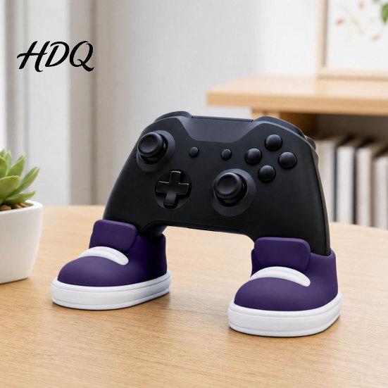 Smooth Surface Rack 2PCS Game Controller Stands Durable Anti-Slip Space-Saving Organizer Easy