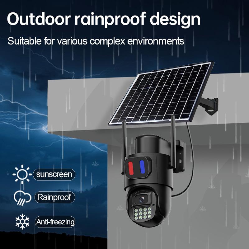 4G Outdoor Solar HD Camera with 5MP Smart Monitoring