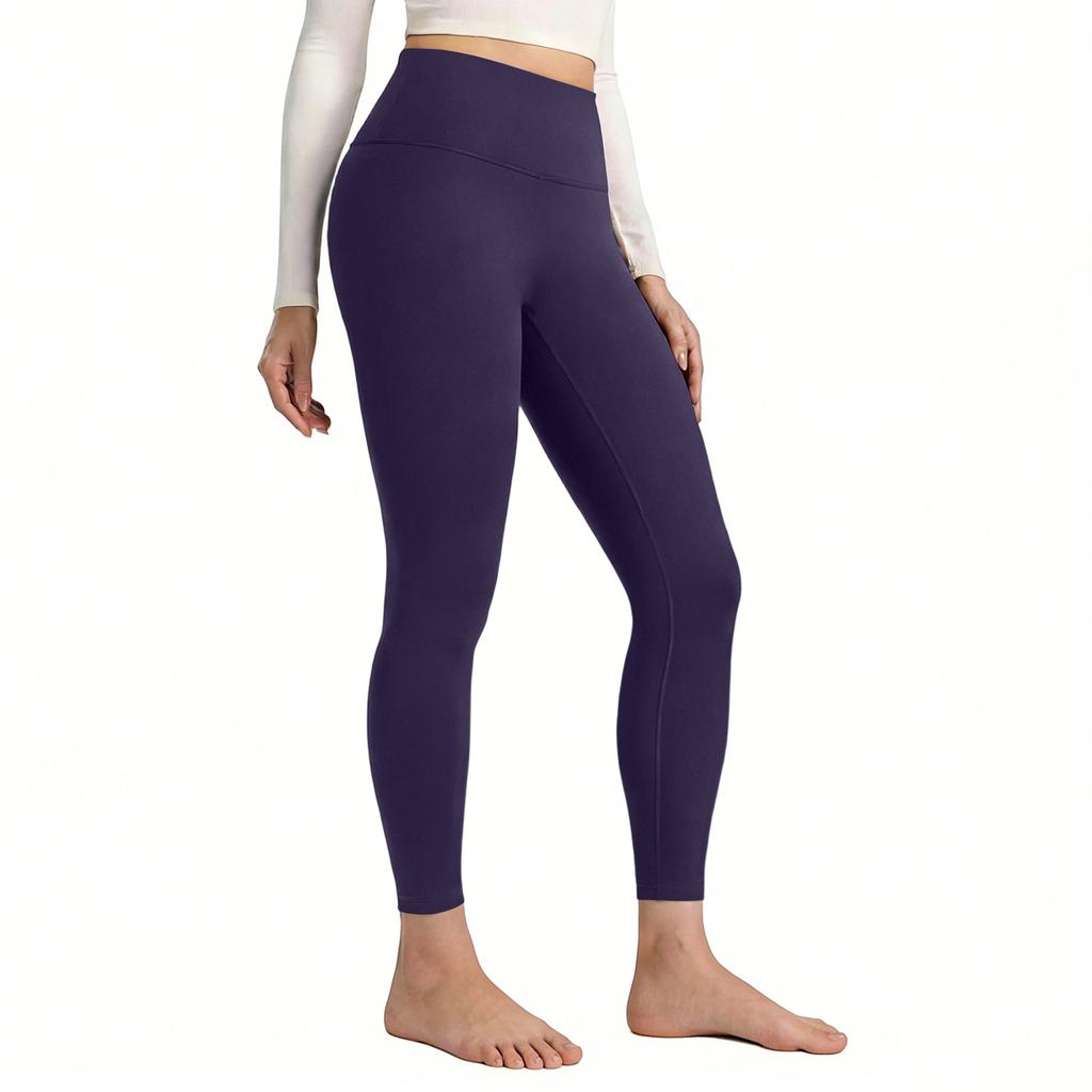 Pantalones de Yoga Fitness de Secado Rápido para Exteriores con Levantamiento de Glúteos de Color Melocotón para Mujer