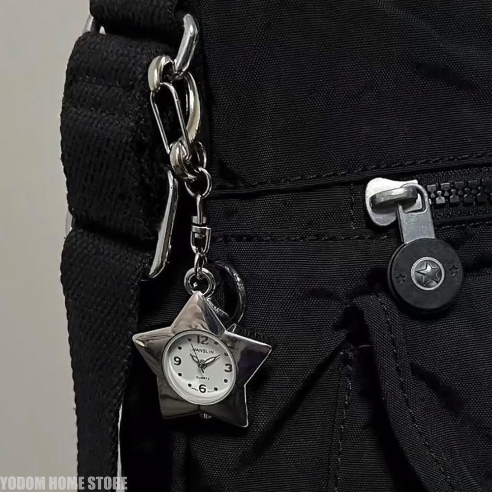 Stern Tasche Verstellbare Uhr Schlüsselanhänger Zinklegierung Japanische Anhänger Tasche Anhänger Original Design Kreativer Halsketten Anhänger Ac