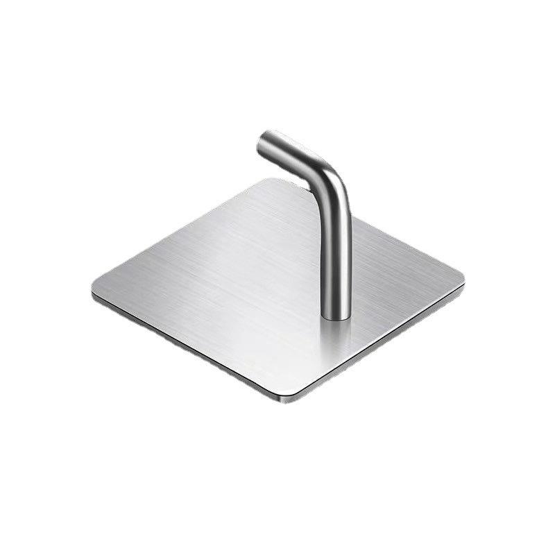 Modern and Sleek Wall Mounted Stainless Steel Hook - Multipurpose for Towels, Clothes, Coats, and Keys
