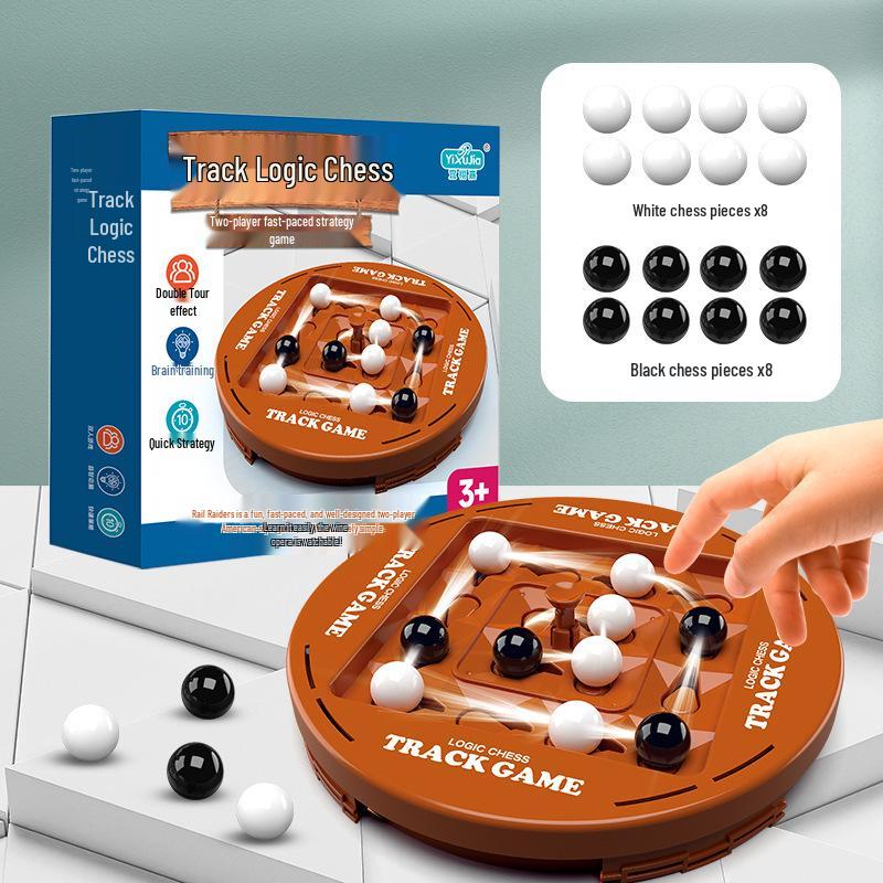Orbital Logic Chess: Interactive Two-Player Educational Board Game for Kids