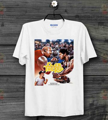 Stallone Over The Top Jaren 80 Filmposter Rocky Rambo Cool UNISEX T-shirt