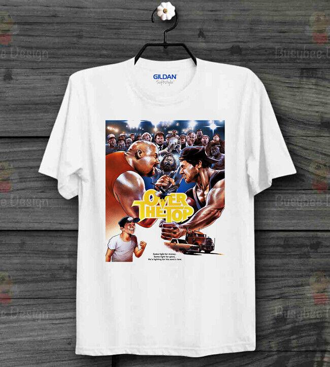 

Stallone Over The Top 80s Film Poster Rocky Rambo Cool UNISEX T Shirt S