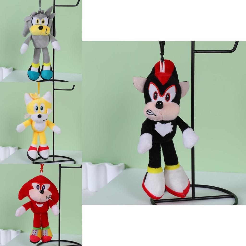 Adorable Sonic Plush Mouse Keychain Soft Toy For Bags Perfect For Kids And Collectors