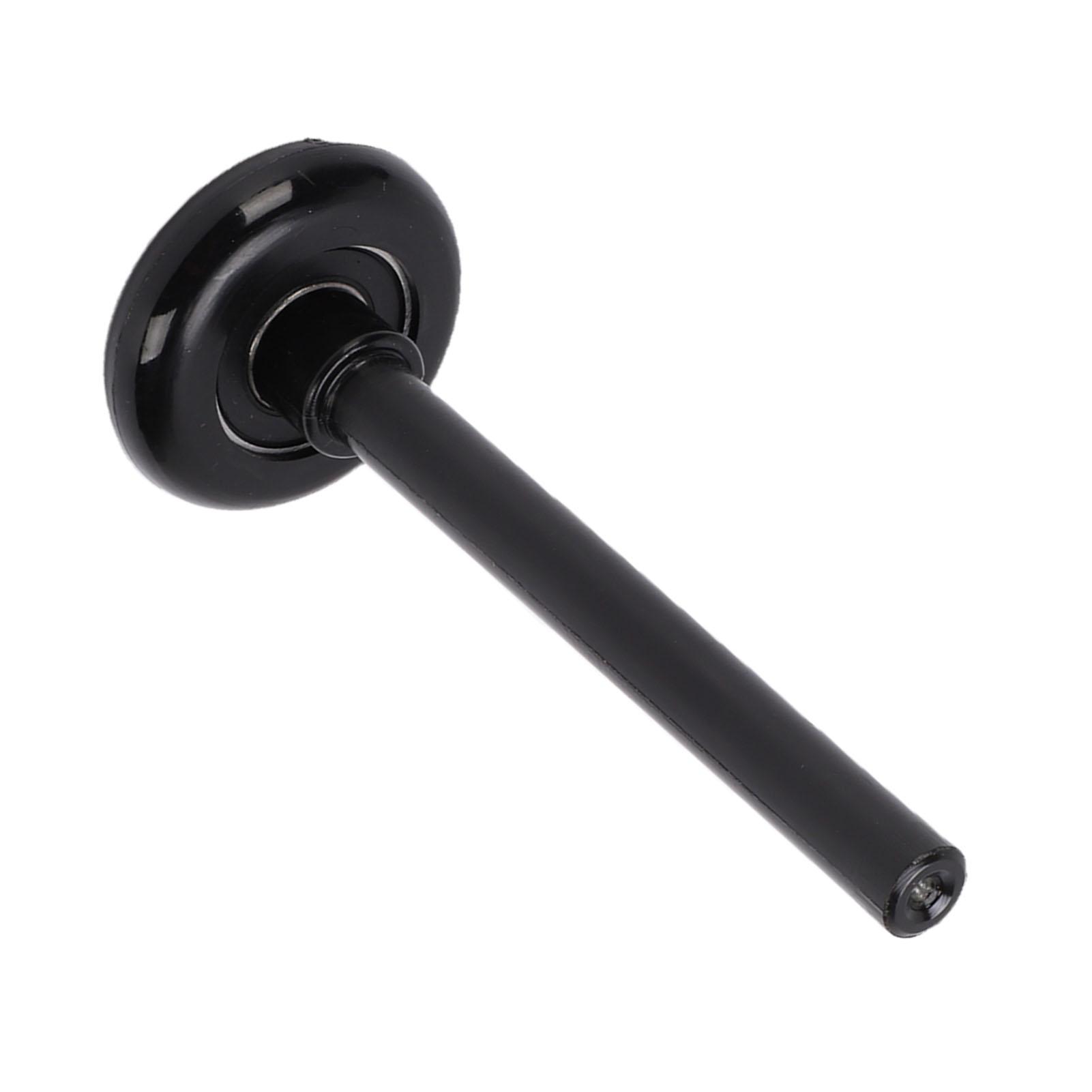 

12Pcs Nylon Garage Door Rollers 12in 4in Layer Stem Quiet Smooth Wheels Replacement Double Seal 6200 2RS Bearings Black
