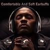 Bluetooth Headphones Over Ear, 6S Wireless Headphones Wired with 6 EQ Modes, 40 Hours Playtime Foldable HiFi Stereo Headset with Microphone, FM/TF
