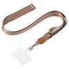 Adjustable Phone Lanyard Anti-Loss Polyester Crossbody Shoulder Strap with Tether Tab