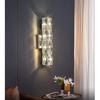 Nowoczesna kryształowa lampa ścienna wysokiej klasy Nordic Luxury Living Room Sypialnia Lampka nocna Długa lampa ścienna Hotel Villa Korytarz Lampa wspornikowa
