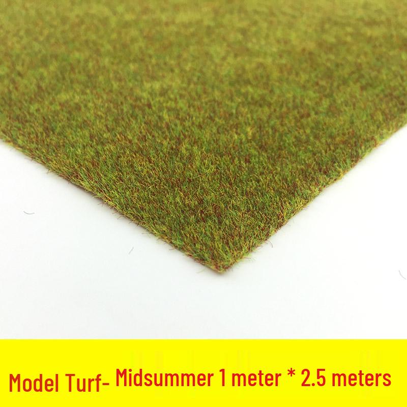 Handmade Architectural Model Turf for Outdoor Lawn and Grassland Models