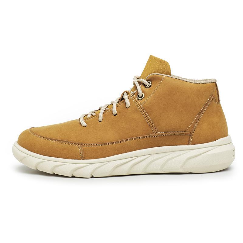 Men's shoes retro sports big yellow boots shoes men's tooling shoes daily casual shoes outdoor hiking shoes