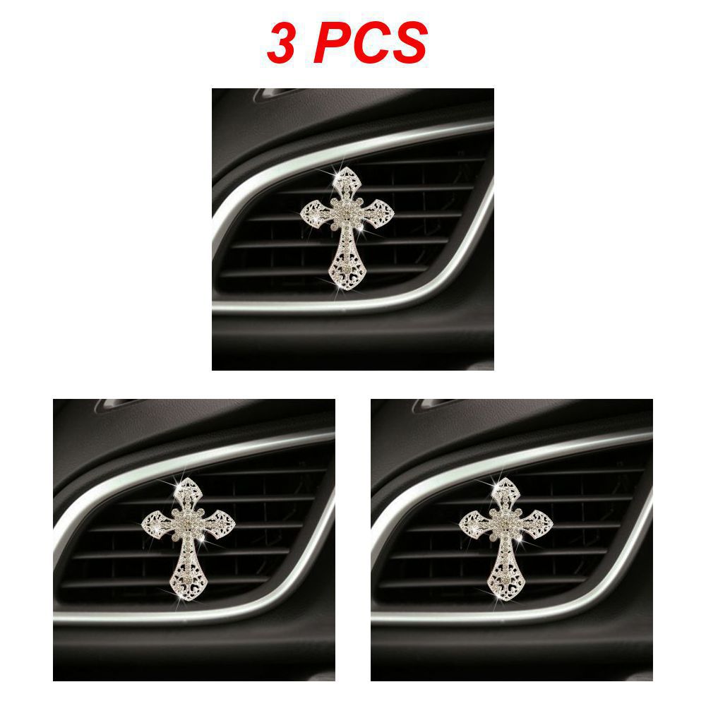 1/3/5PCS Water Cross Gentle Durable High Quality Material Selection Exquisite Workmanship Car Interior Accessories